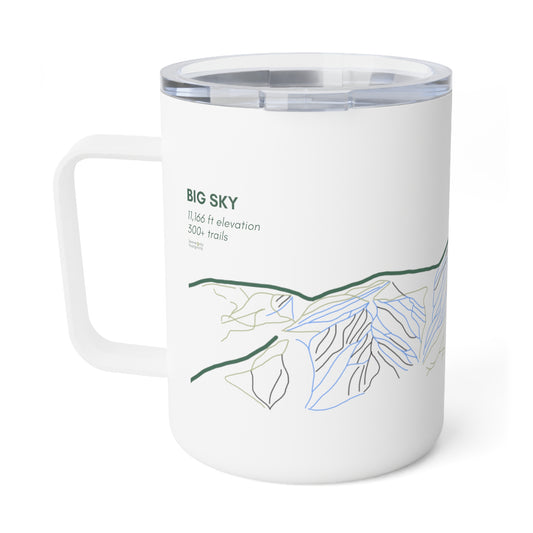 Big Sky Insulated Coffee Mug, 10oz