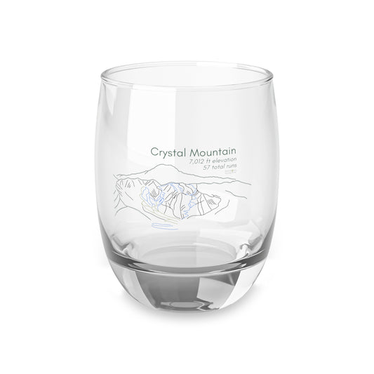 Crystal Mountain Bar Glass