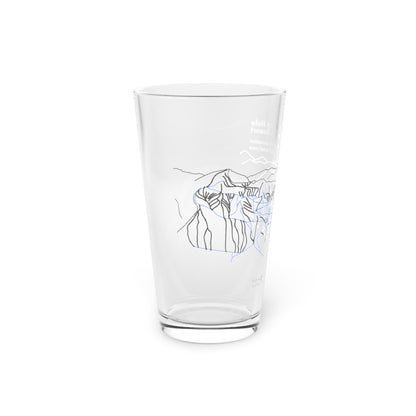 Jackson Hole Mountain Resort Pint Glass, 16oz
