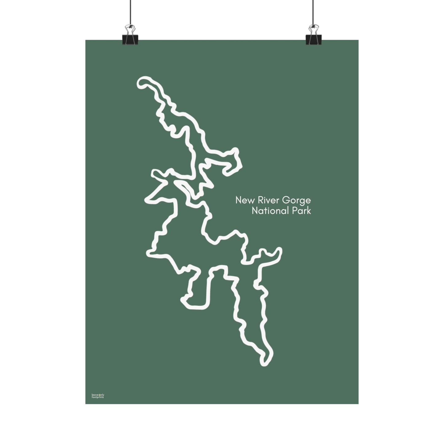 New River Gorge National Park Vertical Poster