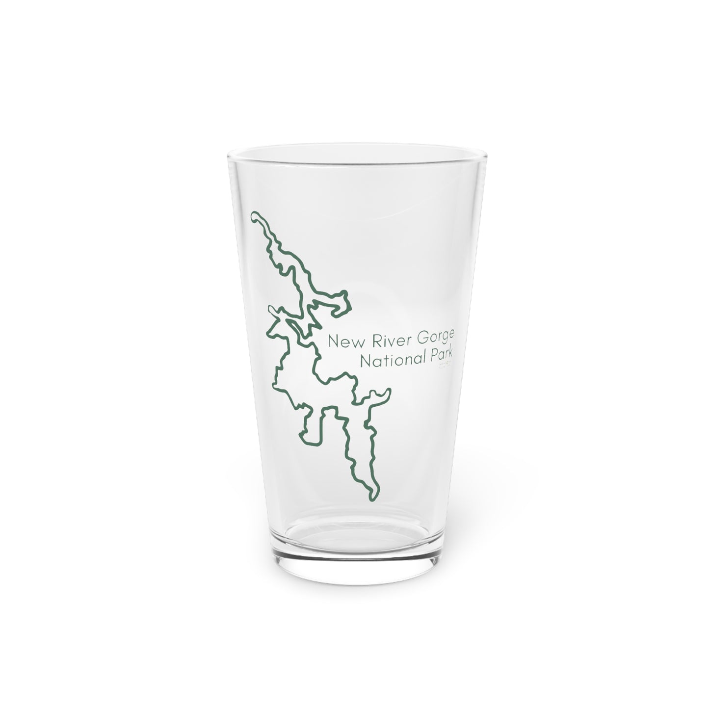 New River Gorge National Park Pint Glass, 16oz