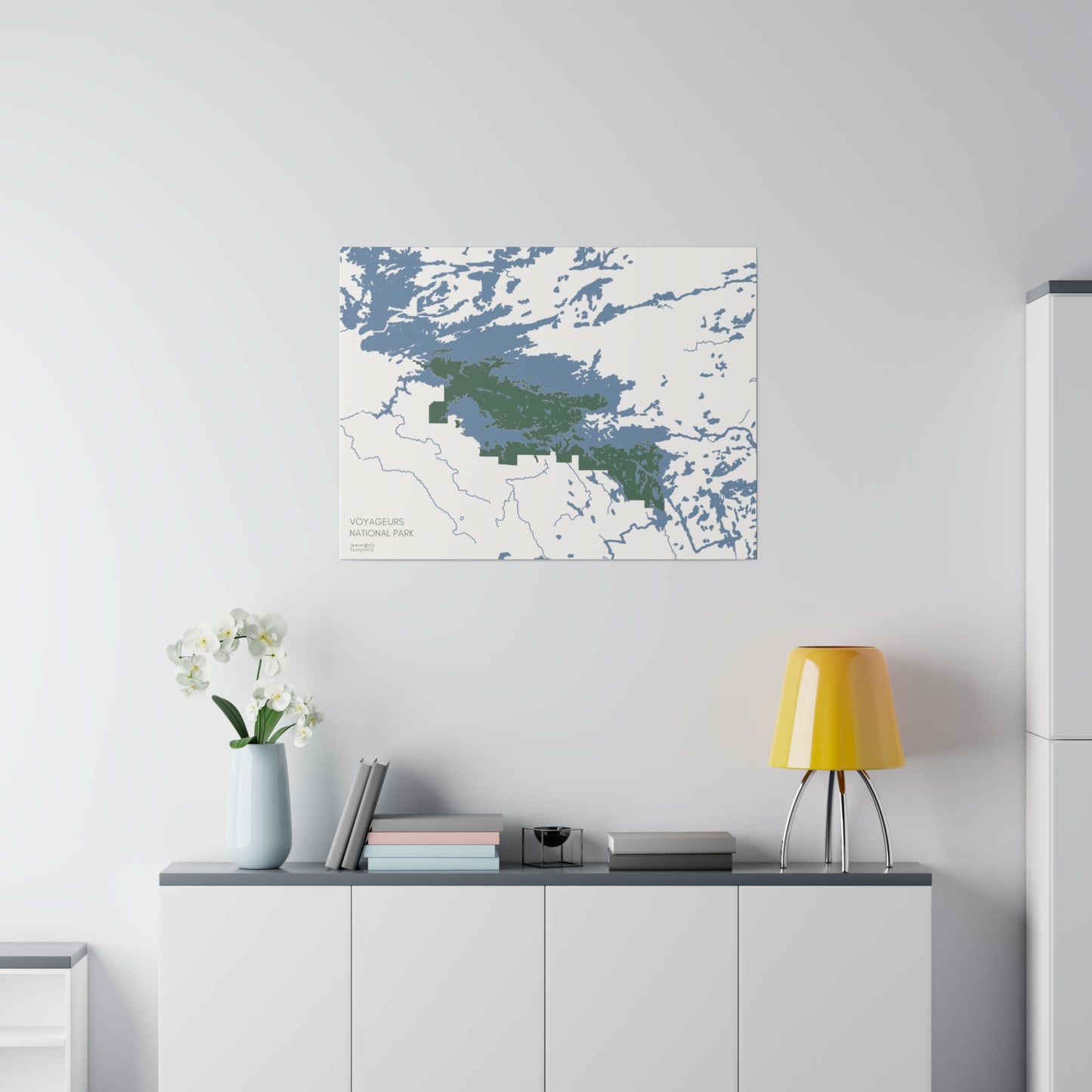 Voyageurs National Park Matte Canvas, Stretched, 0.75"