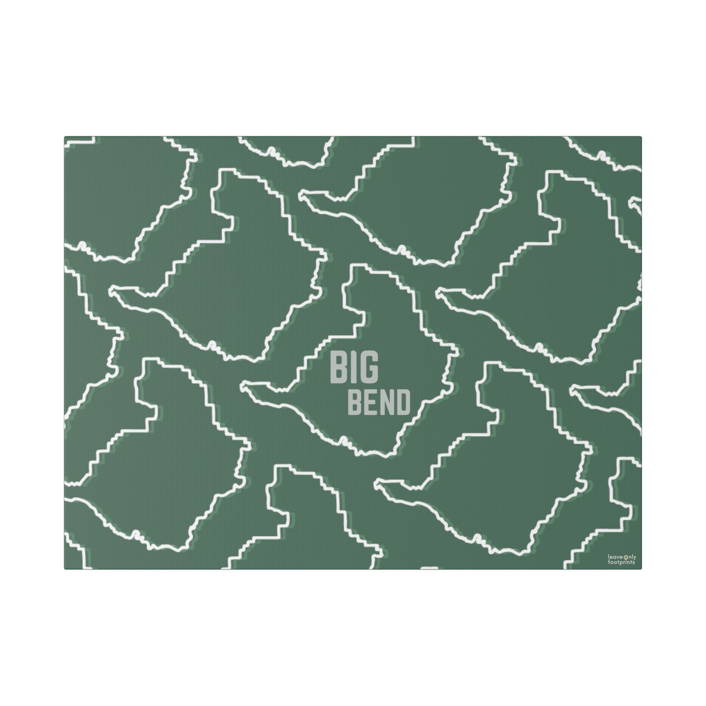 Big Bend National Park Matte Canvas, Stretched, 0.75"