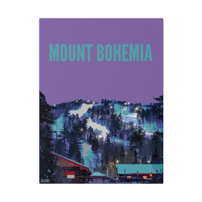 Mount Bohemia Matte Canvas, Stretched, 0.75"