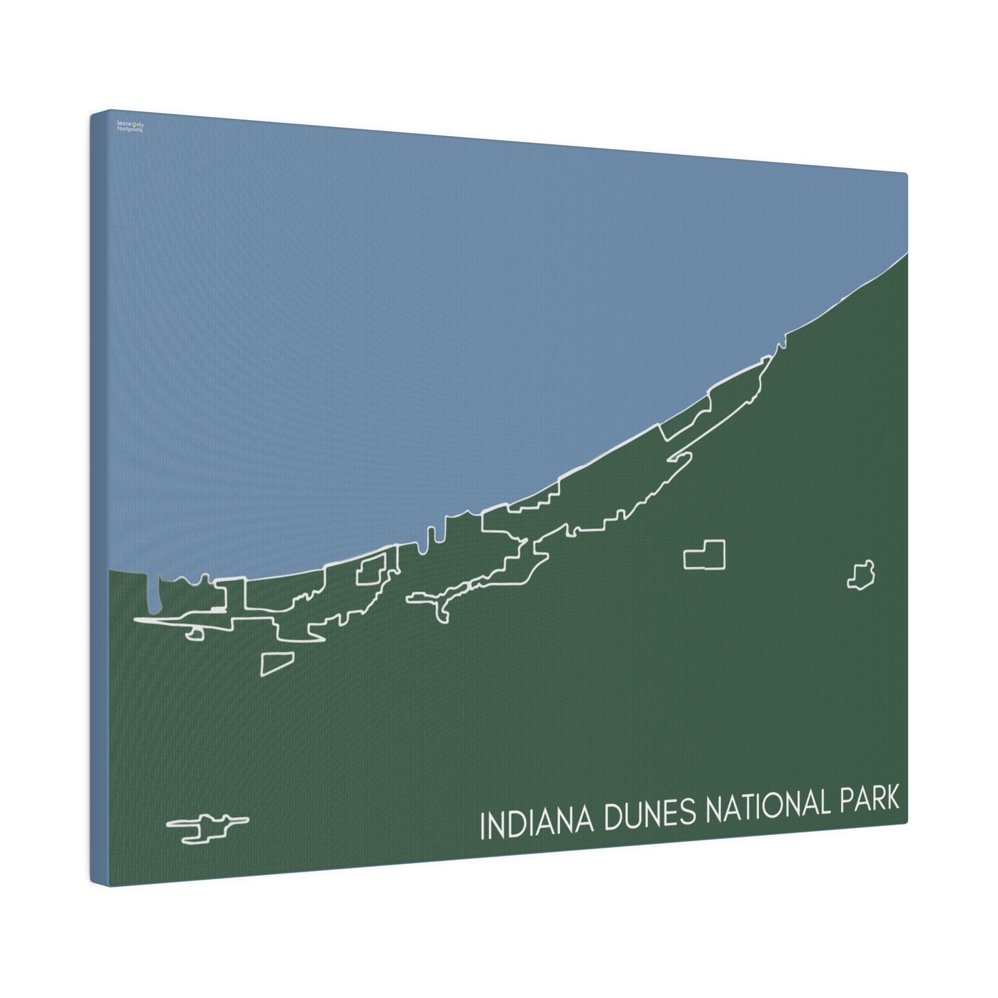Indiana Dunes National Park Matte Canvas, Stretched, 0.75"