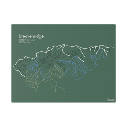 Breckenridge Matte Canvas, Stretched, 0.75"