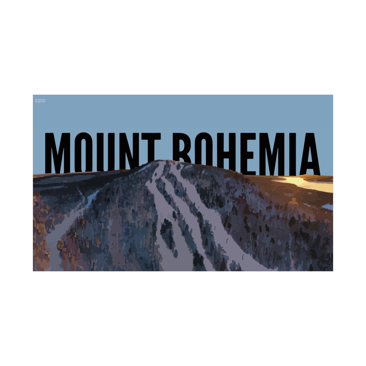 Mount Bohemia Matte Horizontal Print