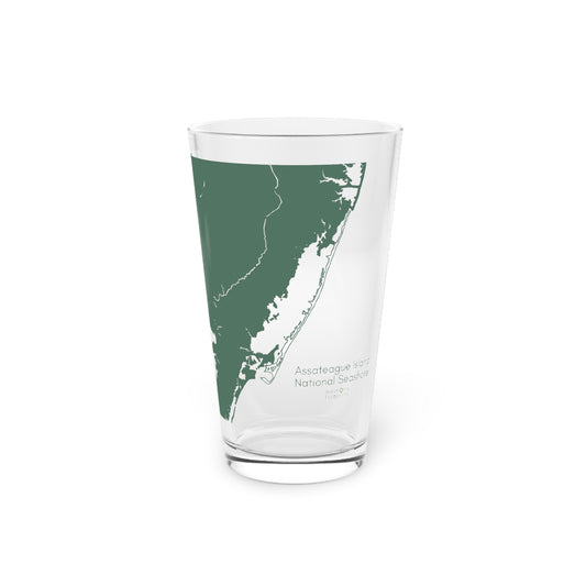 Assateague Island National Seashore Pint Glass, 16oz