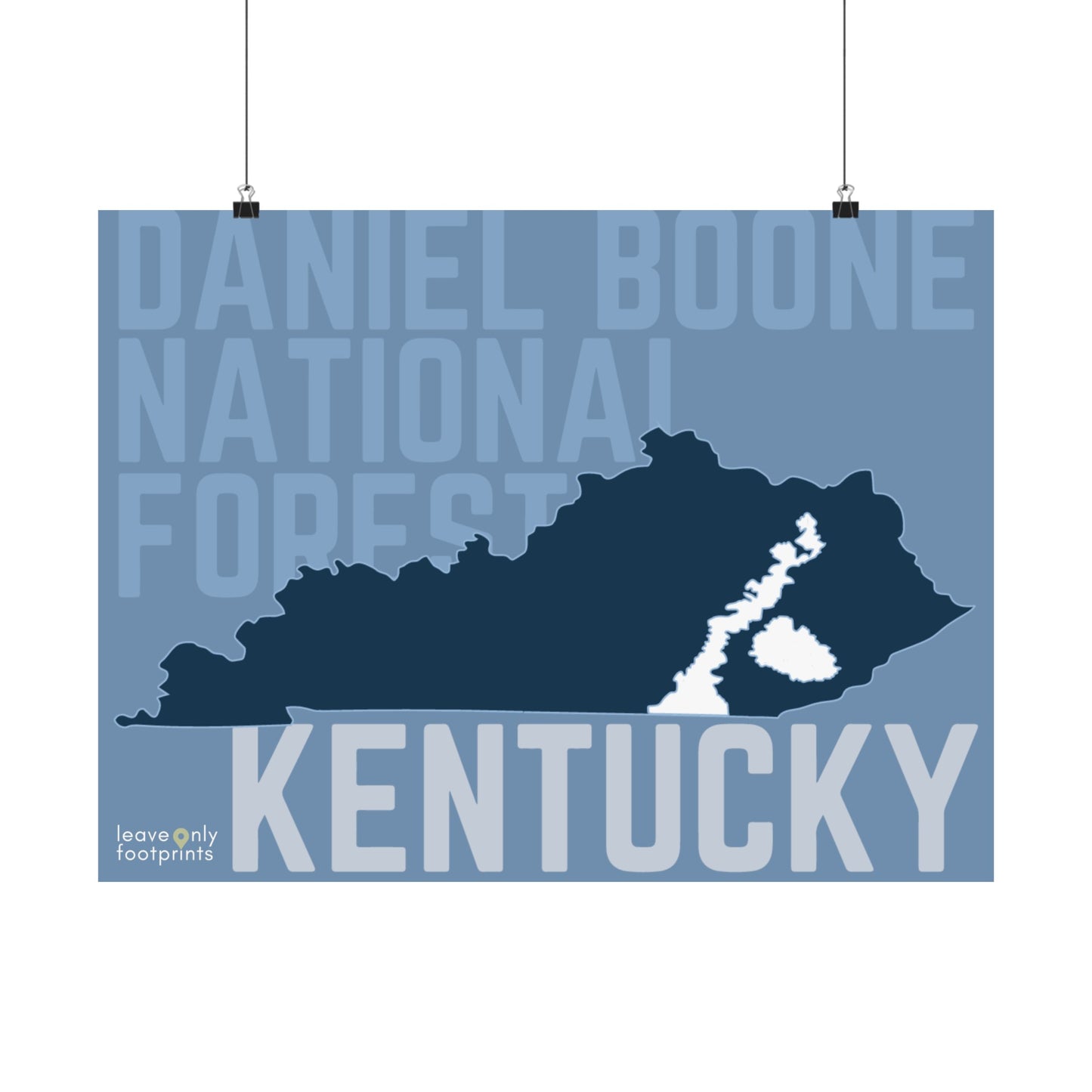 Daniel Boone National Forest Horizontal Print