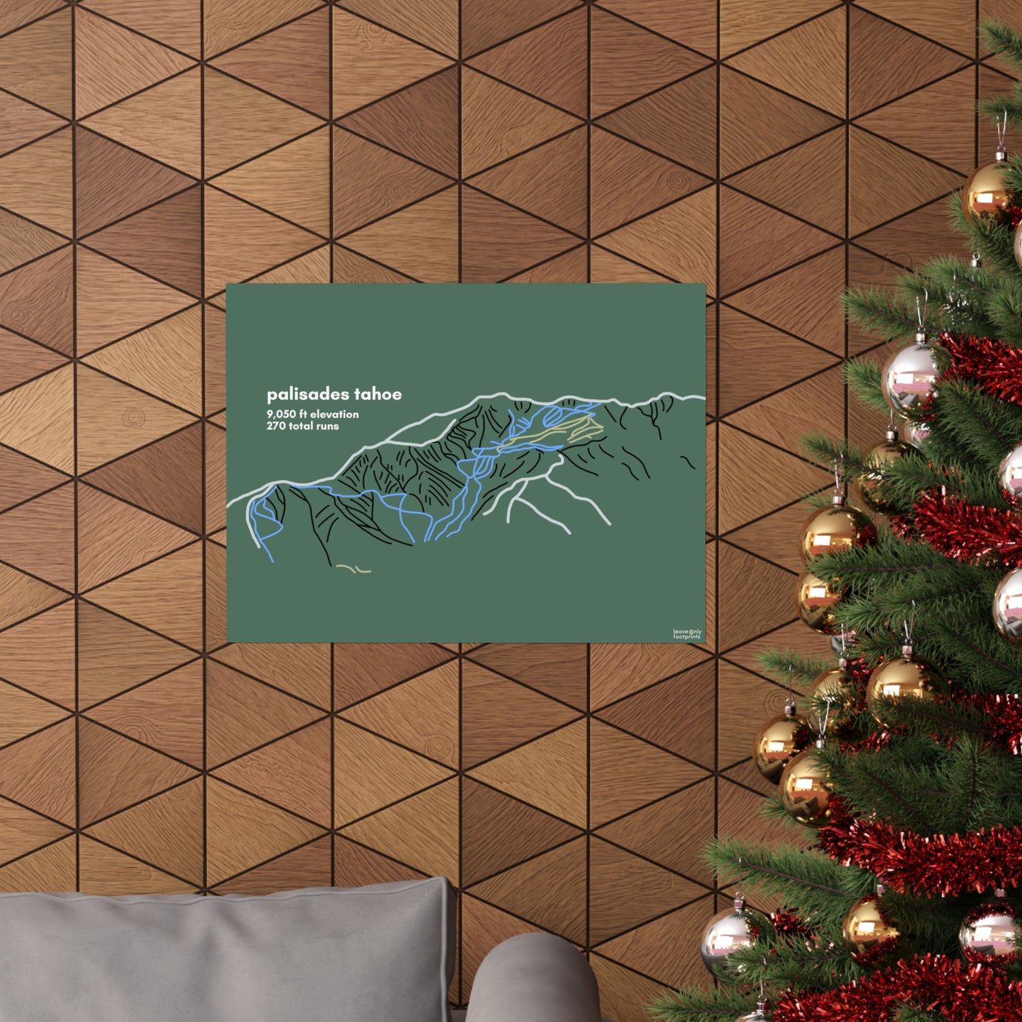 Palisades Tahoe Matte Horizontal Print