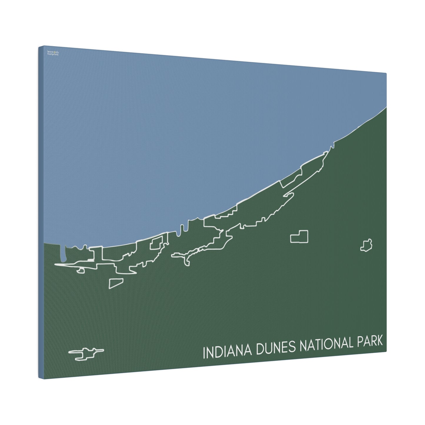 Indiana Dunes National Park Matte Canvas, Stretched, 0.75"