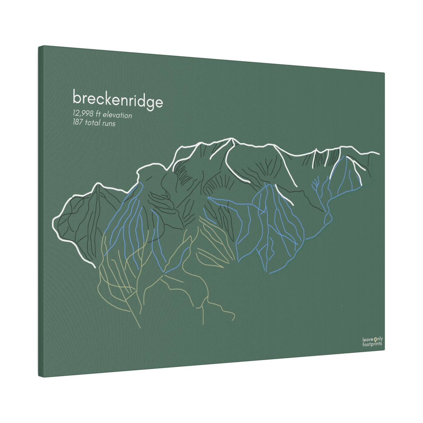 Breckenridge Matte Canvas, Stretched, 0.75"