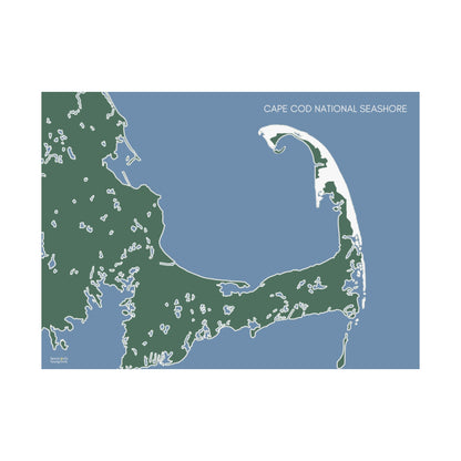 Cape Cod National Seashore Horizontal Print