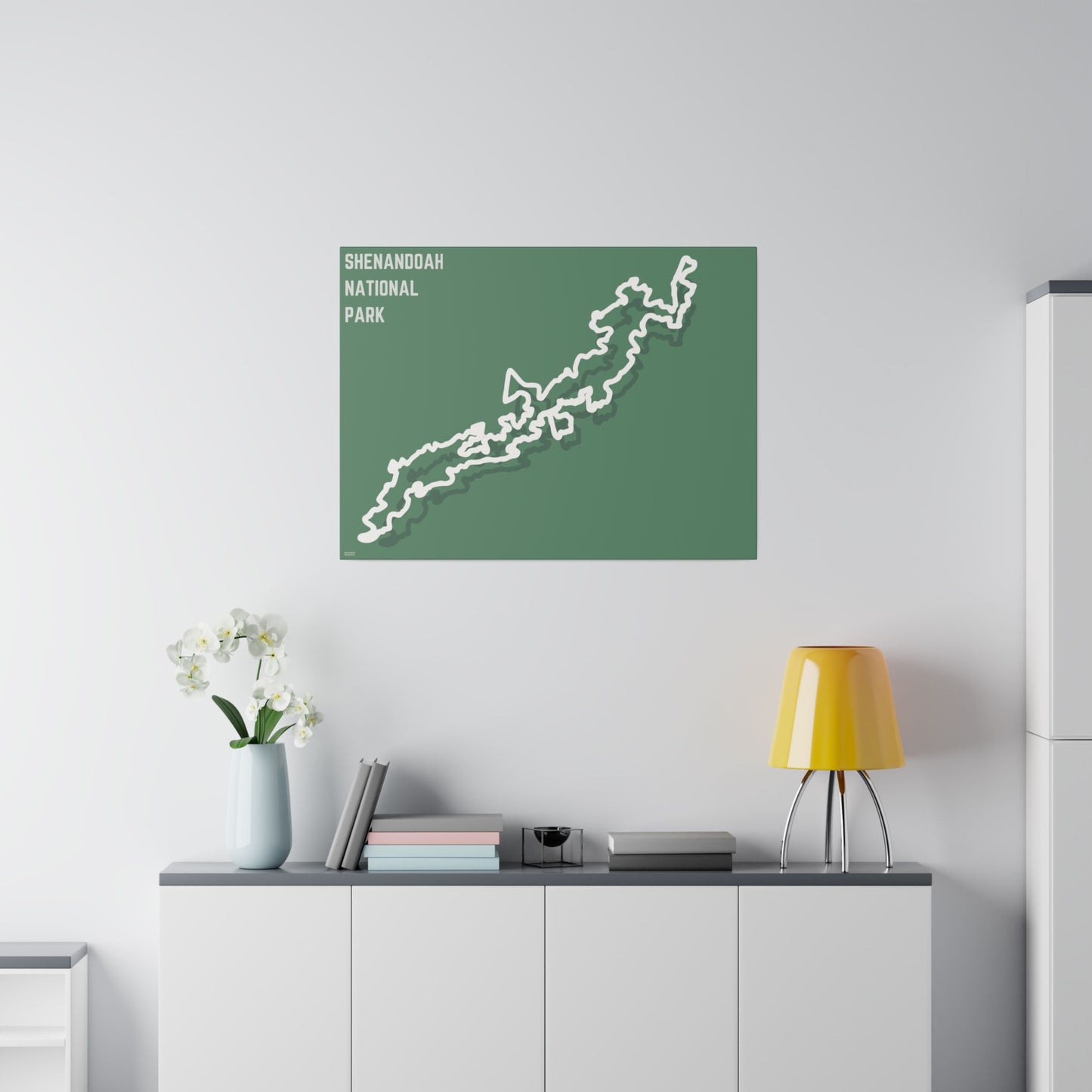 Shenandoah National Park Matte Canvas, Stretched, 0.75"