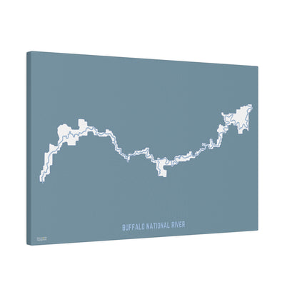 Buffalo National River Matte Canvas, Stretched, 0.75"