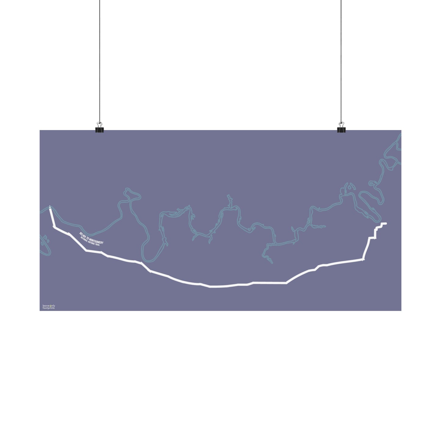 Selma to Montgomery National Historic Trail Matte Horizontal Print
