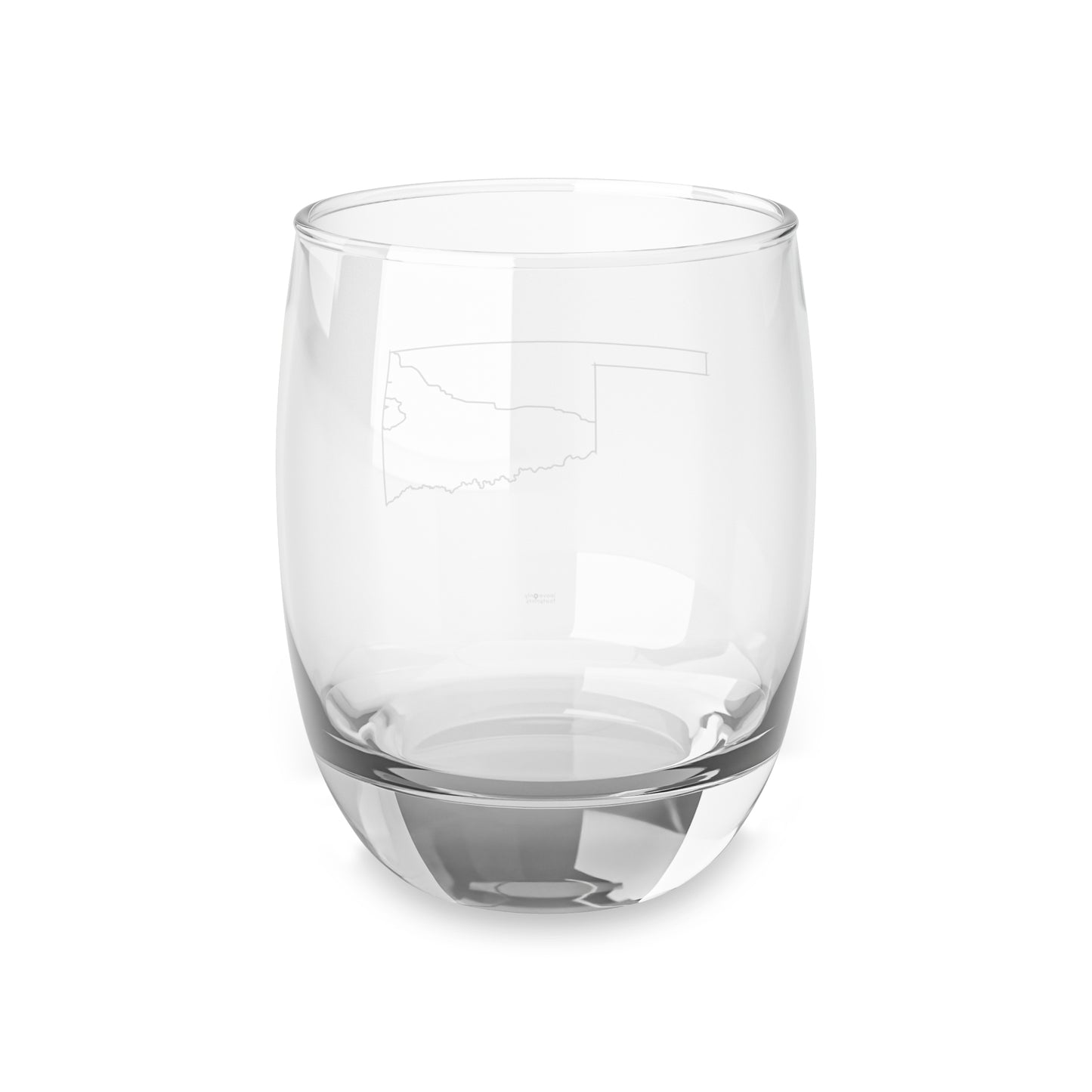 Oklahoma National Trails Bar Glass