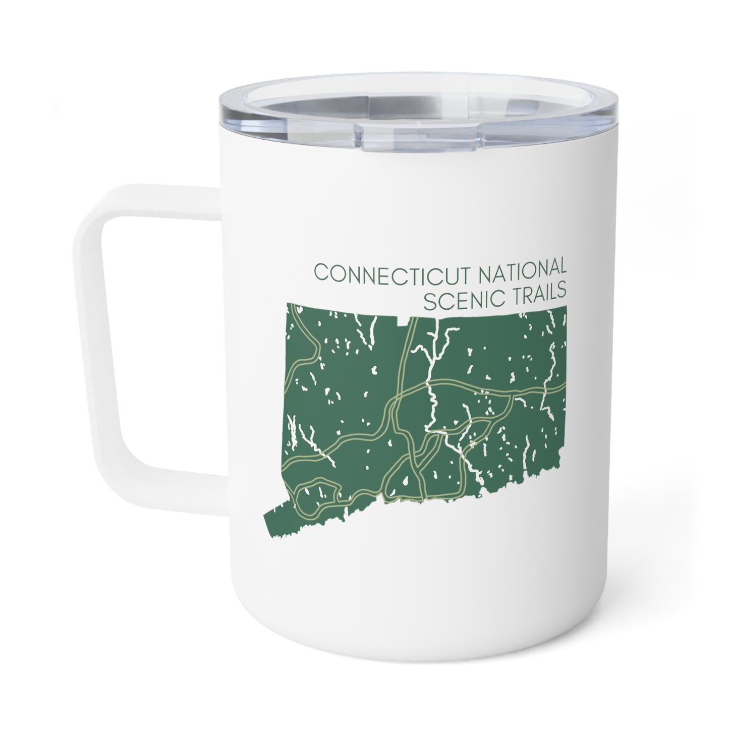 Connecticut National Scenic Trails Insulated Coffee Mug, 10oz