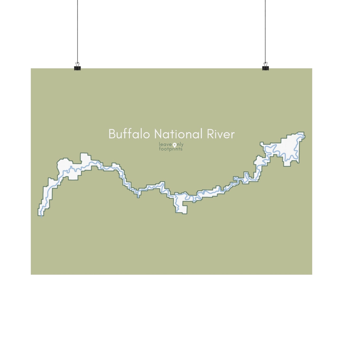 Buffalo National River Matte Horizontal Print