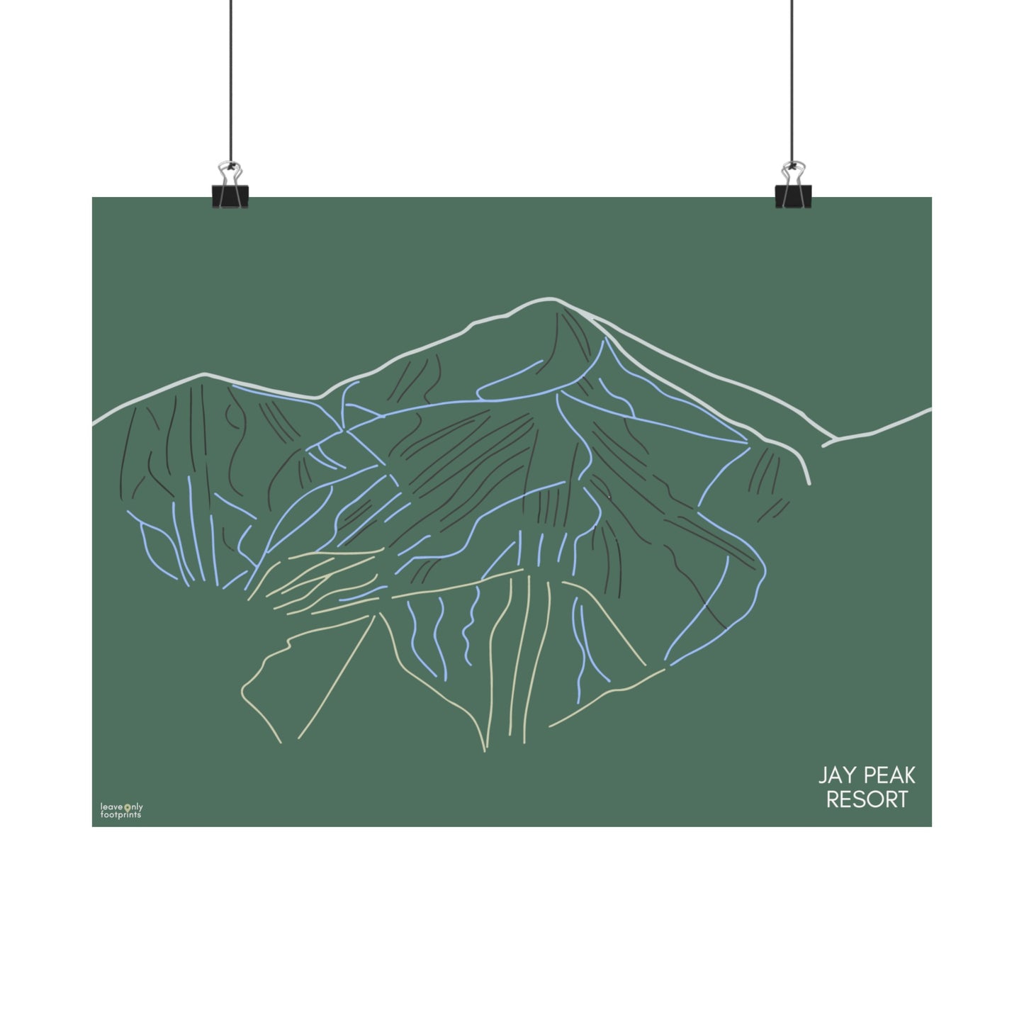 Jay Peak Resort Horizontal Print