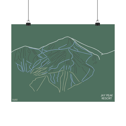Jay Peak Resort Horizontal Print