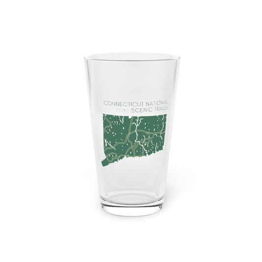 Connecticut National Scenic Trails Pint Glass, 16oz