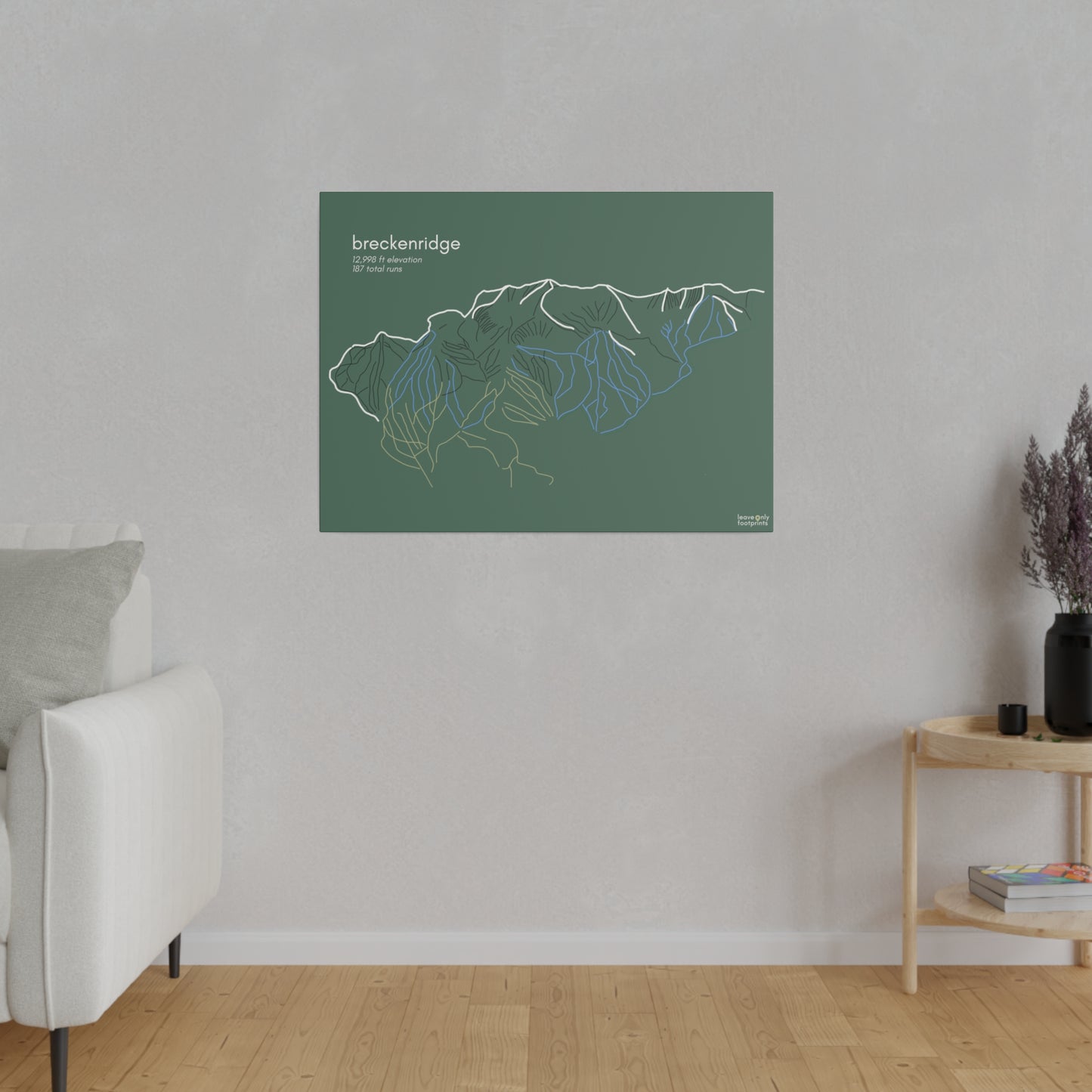 Breckenridge Matte Canvas, Stretched, 0.75"