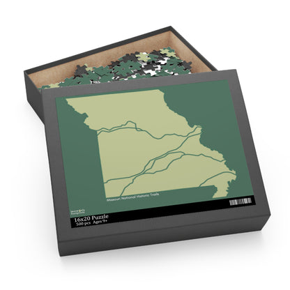 Missouri National Historic Trails Puzzle (252, 500-Piece)