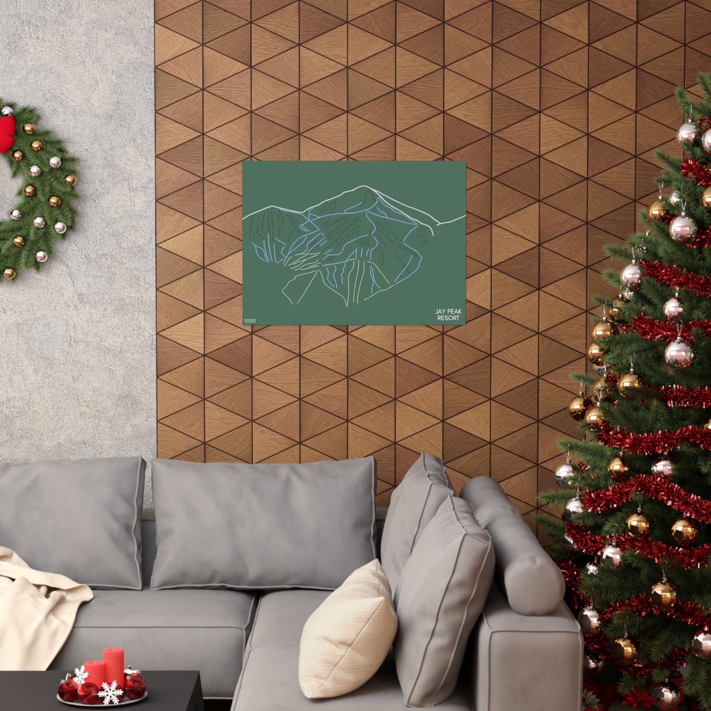 Jay Peak Resort Horizontal Print