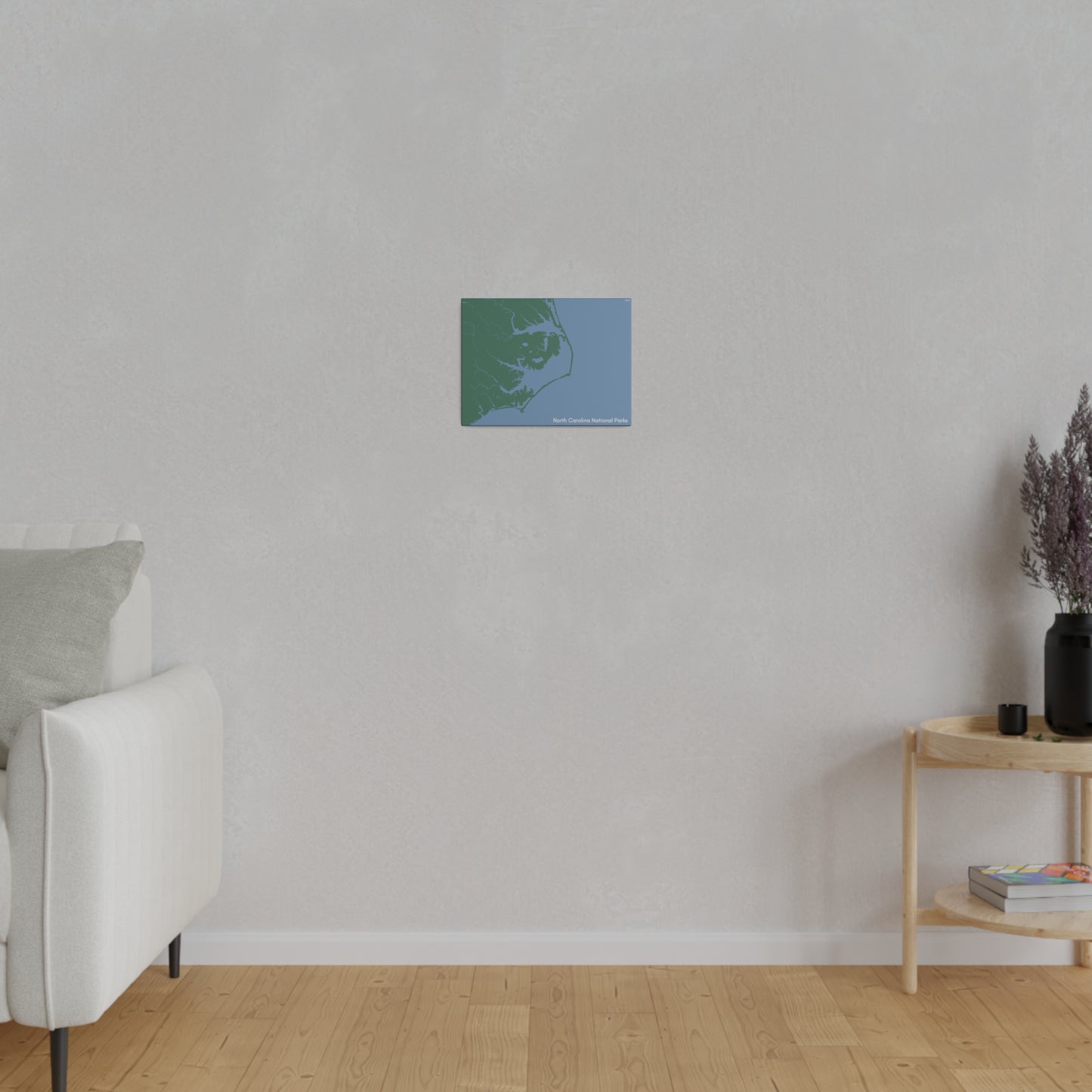 North Carolina National Parks Matte Canvas, Stretched, 0.75"