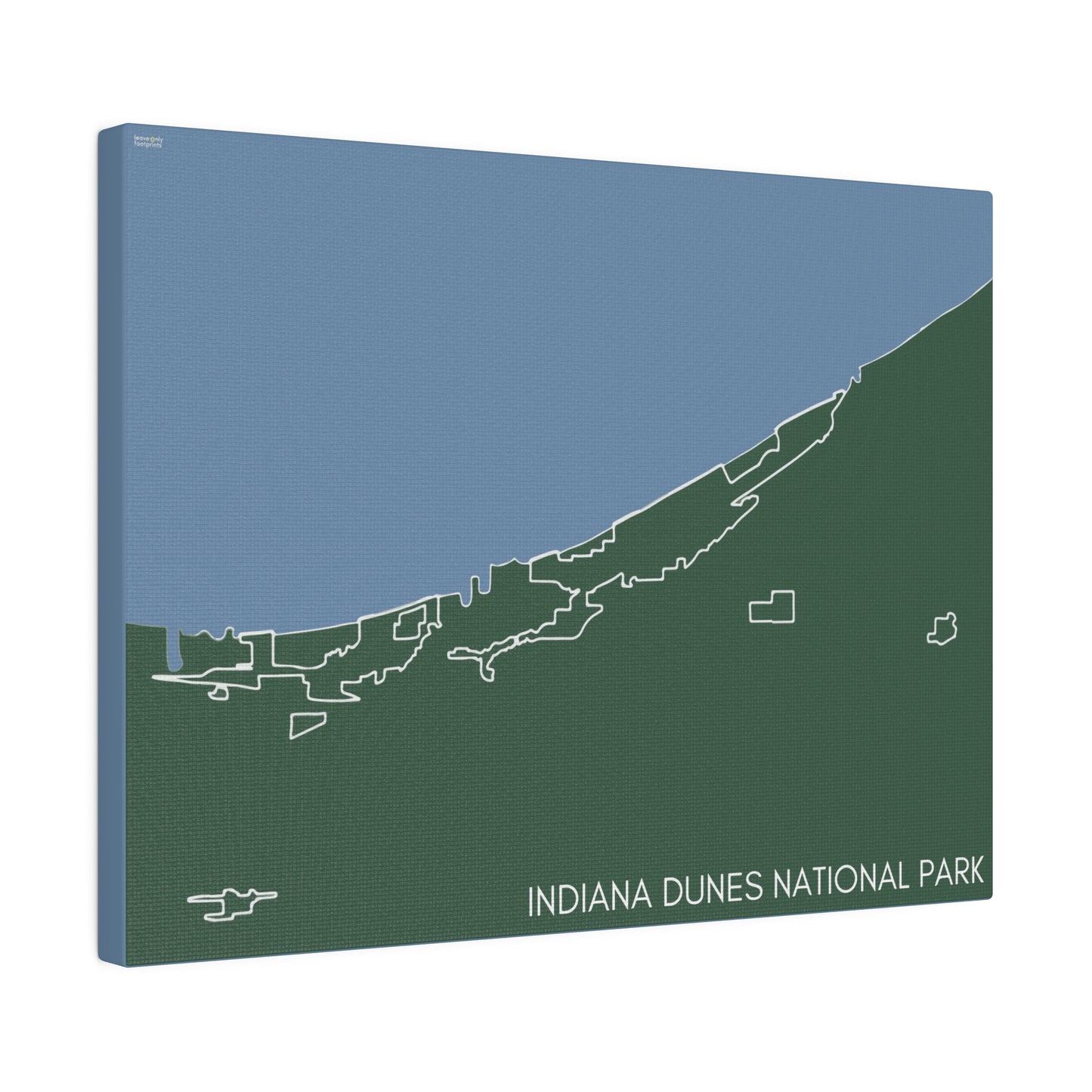 Indiana Dunes National Park Matte Canvas, Stretched, 0.75"