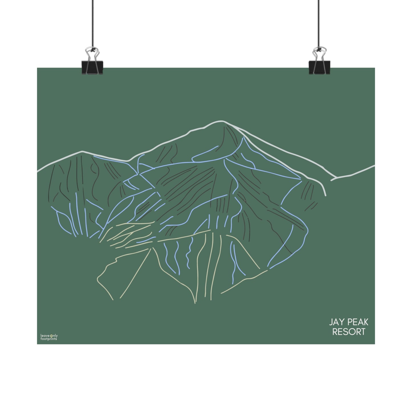 Jay Peak Resort Horizontal Print
