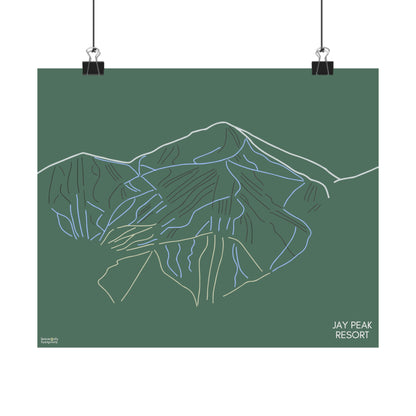 Jay Peak Resort Horizontal Print