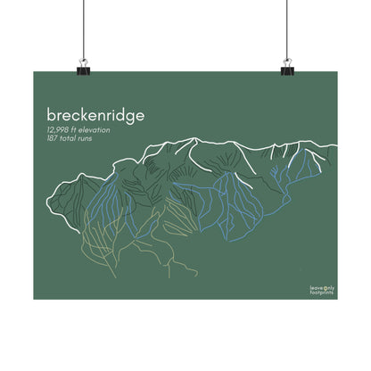 Breckenridge Matte Horizontal Print