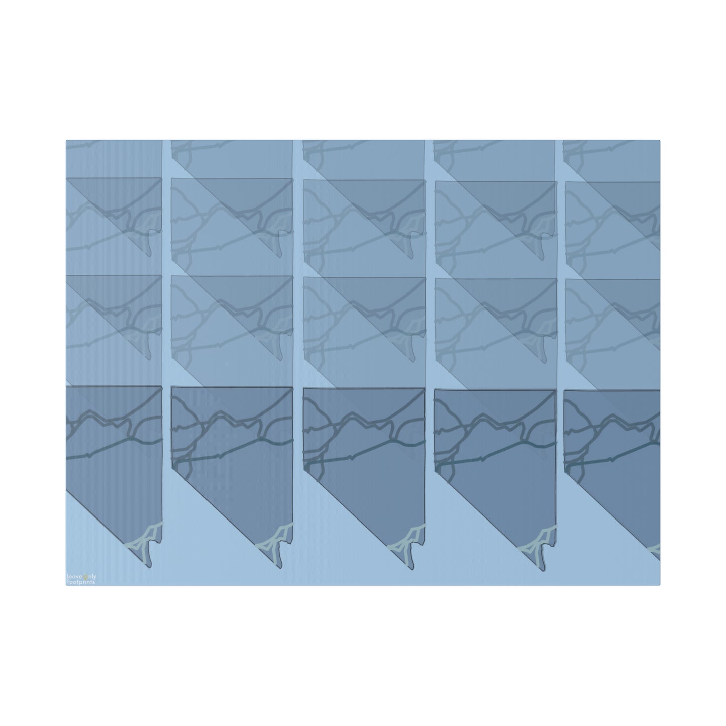 Nevada National Trails Matte Canvas, Stretched, 0.75"