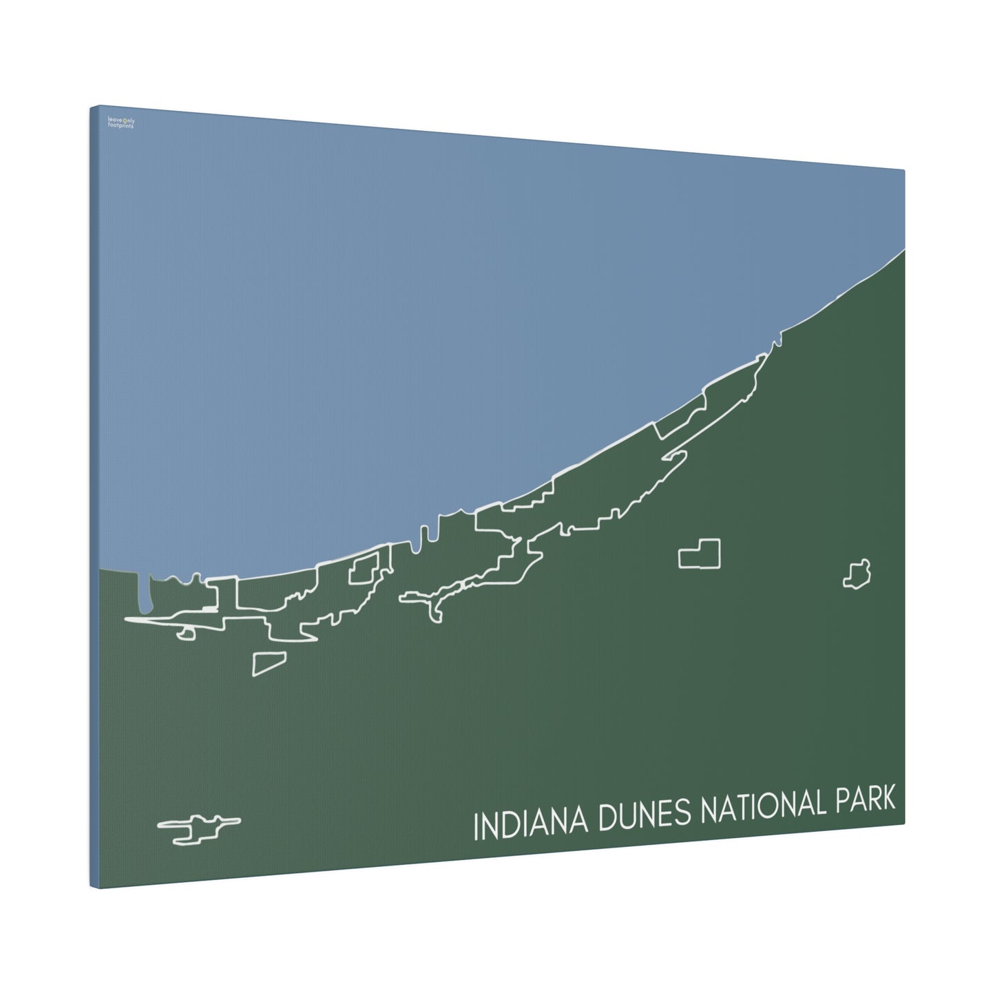 Indiana Dunes National Park Matte Canvas, Stretched, 0.75"