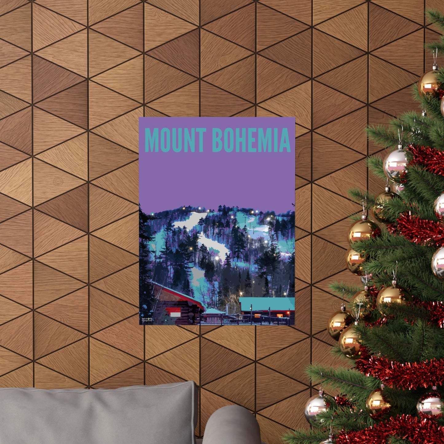 Mount Bohemia Matte Vertical Poster
