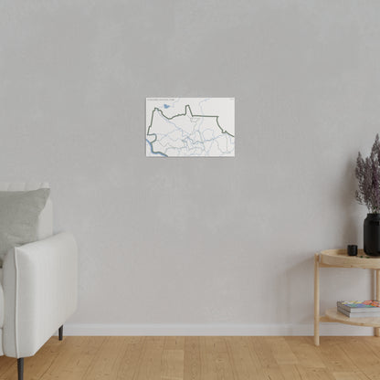 Congaree National Park Matte Canvas, Stretched, 0.75"