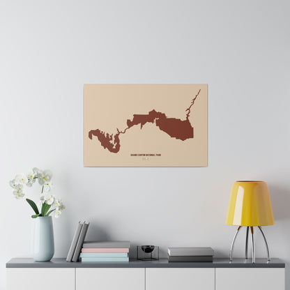 Grand Canyon National Park Matte Canvas, Stretched, 0.75"