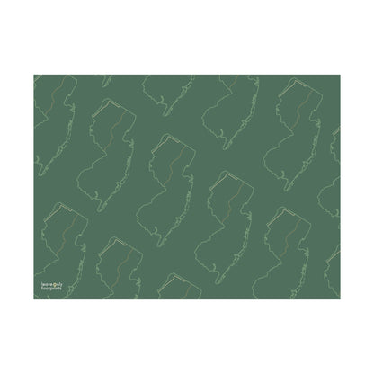 New Jersey National Trails Horizontal Print