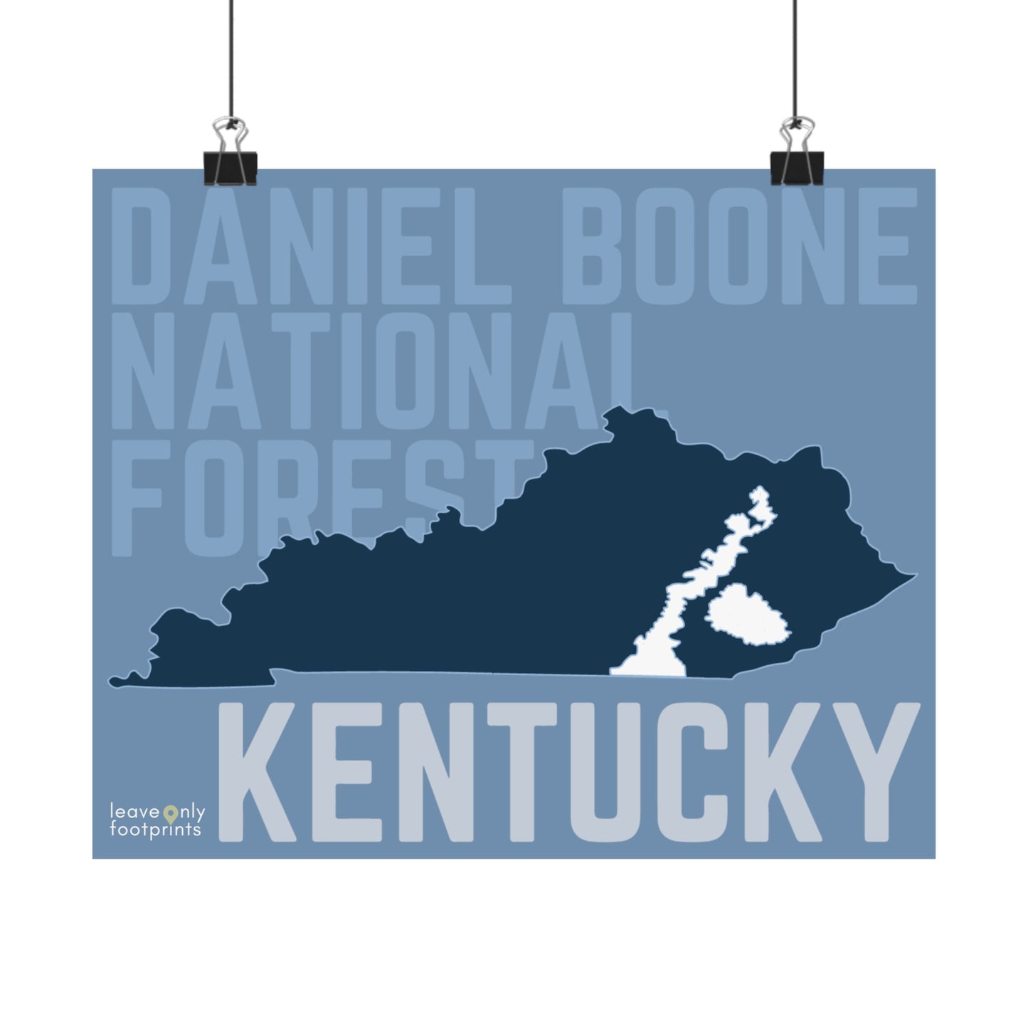 Daniel Boone National Forest Horizontal Print