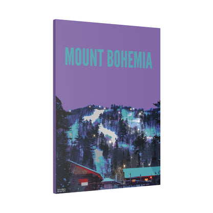 Mount Bohemia Matte Canvas, Stretched, 0.75"