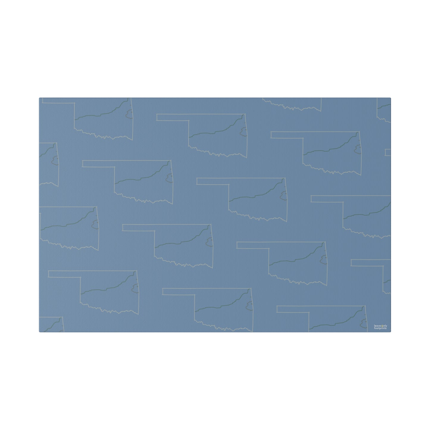 Oklahoma National Trails Matte Canvas, Stretched, 0.75"