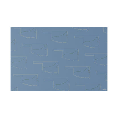 Oklahoma National Trails Matte Canvas, Stretched, 0.75"
