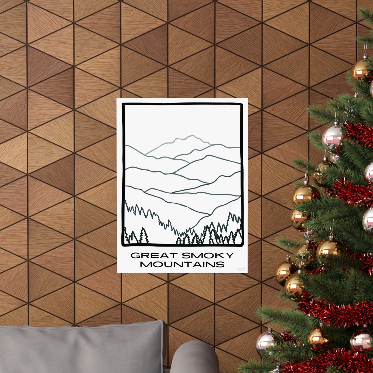 Great Smoky Mountains Matte Vertical Posters