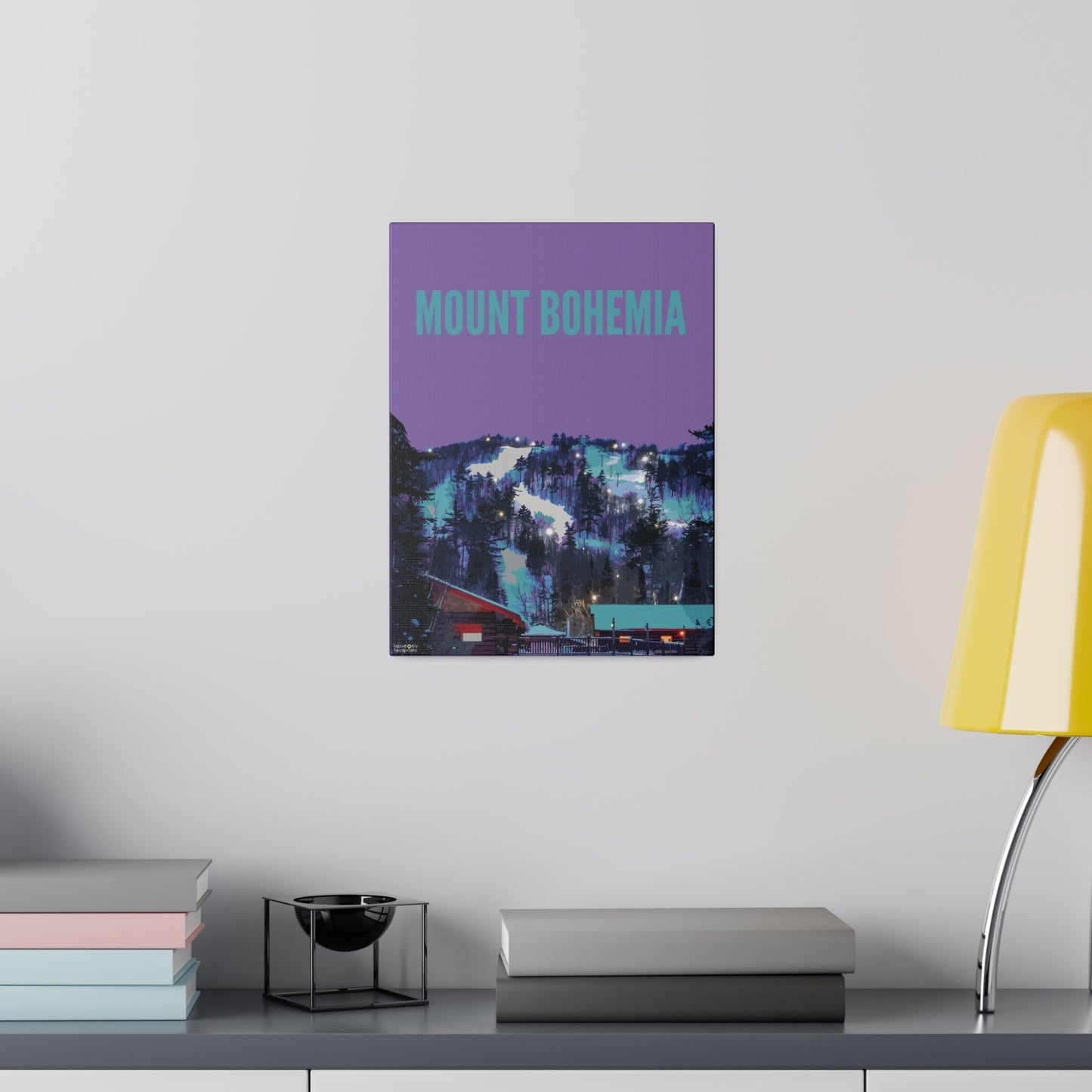 Mount Bohemia Matte Canvas, Stretched, 0.75"