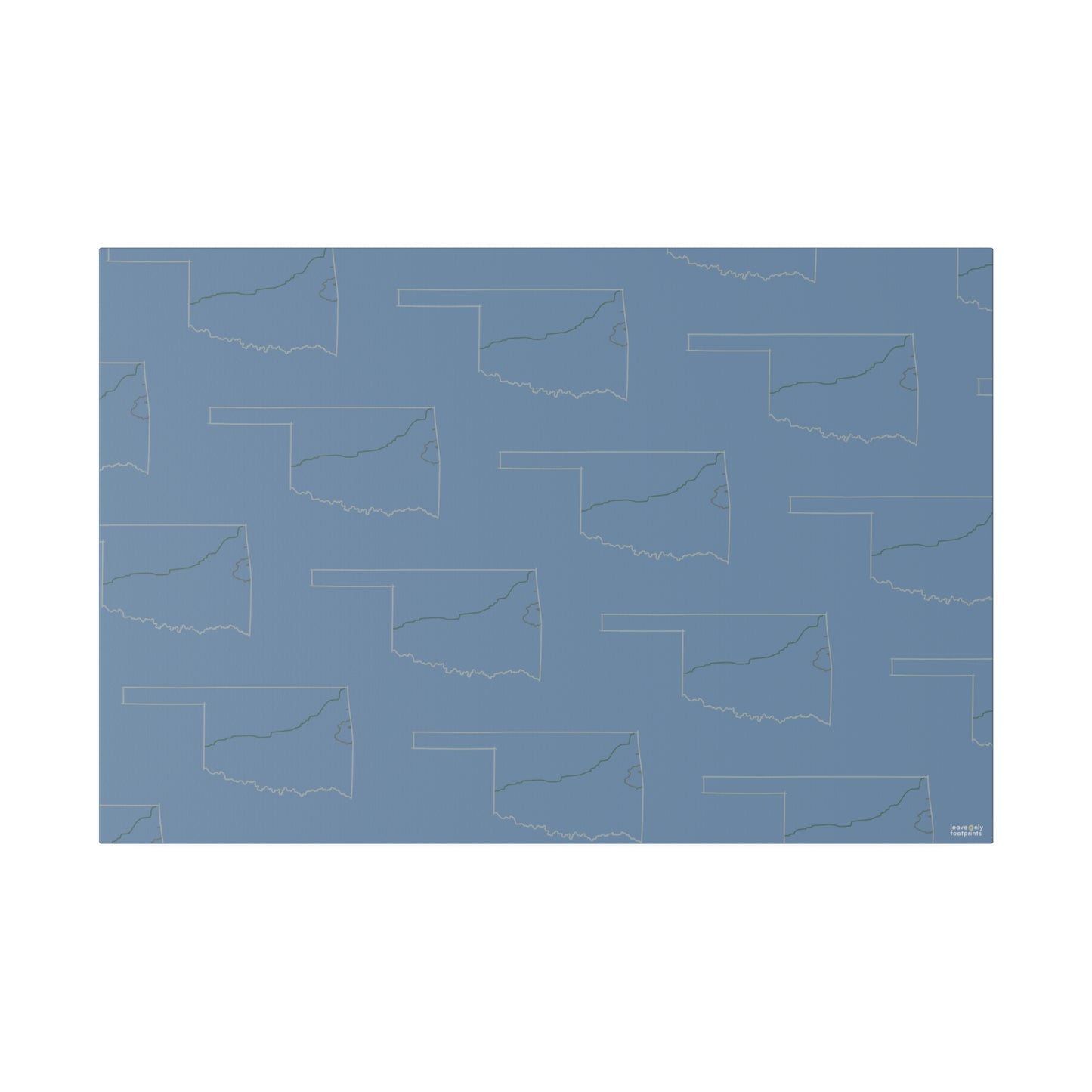 Oklahoma National Trails Matte Canvas, Stretched, 0.75"