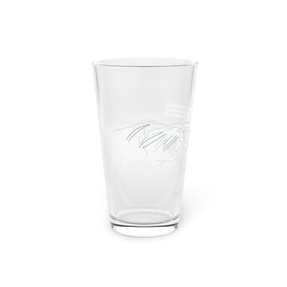 Boyne Mountain Pint Glass, 16oz