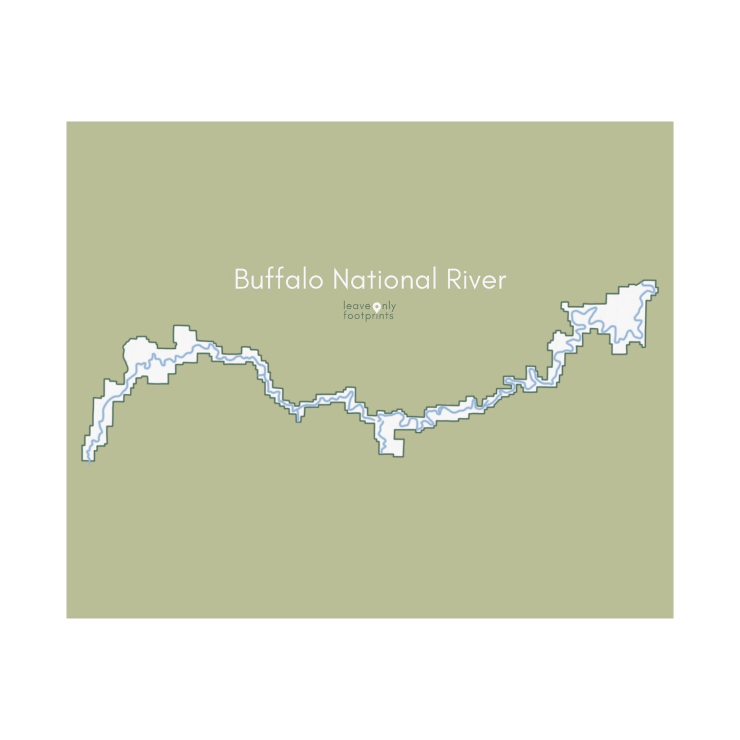 Buffalo National River Matte Horizontal Print