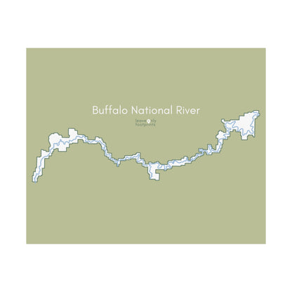 Buffalo National River Matte Horizontal Print